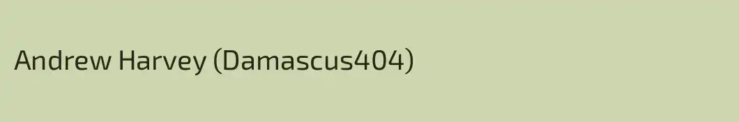 Andrew Harvey (Damascus404)